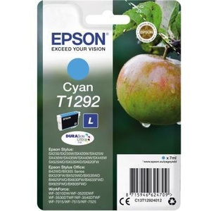 Accesorio Original Epson T1292 Cian para Cartucho de Tinta (Aprox.) Capacidad de 460 Páginas, 7 ml para EPSON - Product Image 1