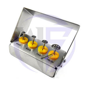 Kit d'instruments de chirurgie dentaire professionnel, disques de scie pour dilatateur osseux et outils de lifting sinus, taille personnalisée 4,0 mm 6,0 mm 7,0 mm 10,0 mm - Product Image 2