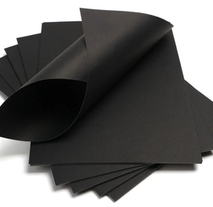 <span class=keywords><strong>Papier</strong></span> cartonné enduit noir épais Double pour bricolage <span class=keywords><strong>dessin</strong></span> peinture en gros emballage de <span class=keywords><strong>papier</strong></span> carton coloré - Product Image 4