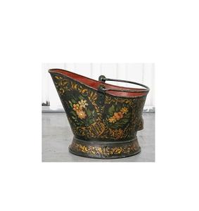 Cubo de carbón galvanizado de la mejor calidad para uso en chimenea con mango duradero y gran capacidad de almacenamiento de ceniza o madera - Product Image 3