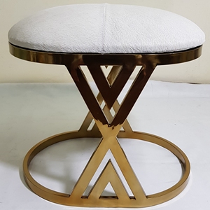 เก้าอี้ทรงไข่สีทองพร้อมเบาะหนังนั่งสบายสำหรับที่นั่งที่ใช้ในสำนักงานและร้านอาหารที่มีให้เลือกหลากหลาย - Product Image 2