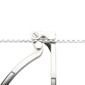 Alicate manual quirúrgico de acero inoxidable de 22 cm para doblar placas óseas de reconstrucción veterinaria, certificado CE - Product Image 3