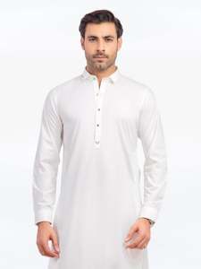 Salwar Kameez pour hommes pakistanais, tenue musulmane traditionnelle moderne pour mariage, Eid, bureau, vêtements décontractés, marque personnalisée - Product Image 2
