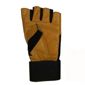 ถุงมือออกกำลังกายหนังทนทานสไตล์ใหม่สำหรับยิมและกีฬากลางแจ้งโลโก้ตามสั่ง - Product Image 5