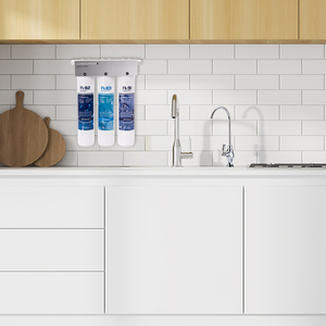 Compacto 3 etapas UnderSink Manual hogar purificador de agua sistema de ultrafiltración de instalación rápida 100 GPD - Product Image 3