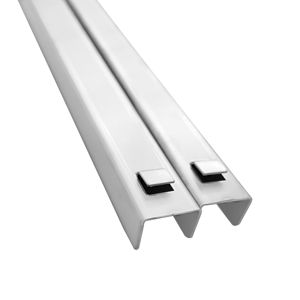 Rieles de Acero Inoxidable - 533 mm - compatibles con KSH600, TSH600, KSH1200 y TSH1200 - Product Image 4
