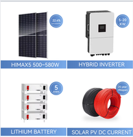 T.Y.L. Système d'énergie solaire hors réseau de 20 kW avec solution de batterie au lithium 51,2 V