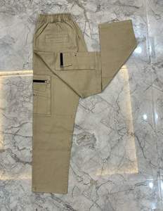 Bearfit 2025 OEM vente en gros pantalons Cargo pour hommes printemps droit décontracté coton taille moyenne formel multi-poches respirant léger - Product Image 1