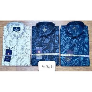 เสื้อเชิ้ตแขนยาวผู้ชาย ดีไซน์คลาสสิก ผลิตจากผ้าฝ้ายอินเดีย ทนต่อการยับ - Product Image 3