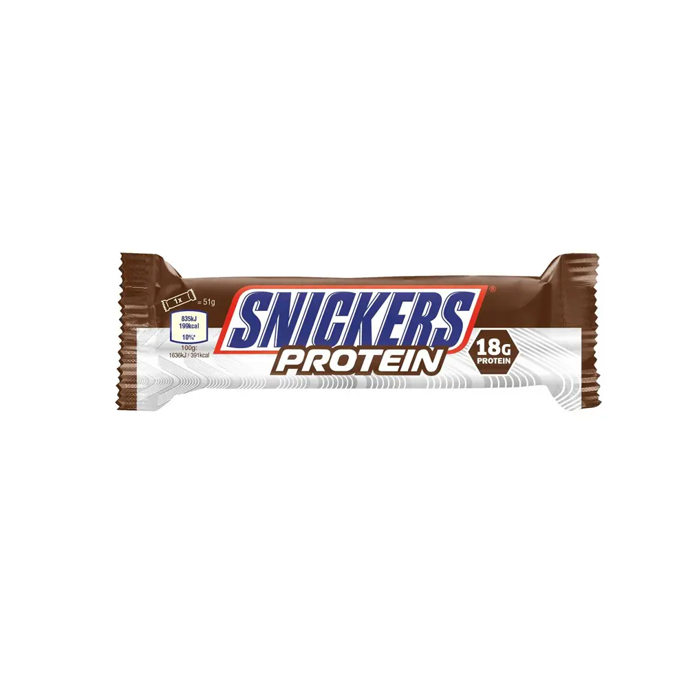 Snickers Protein bar Chocolate 51g - Indulge in the Timeless Pleasure of a Classic Chocolate Delight
