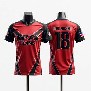 Ropa deportiva con estampado personalizado para hombre, camisetas de pesca de softball, camisetas transpirables con cuello redondo de talla grande, camisetas cómodas - Product Image 6