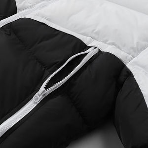 Venta al por mayor chaqueta Puffer logotipo personalizado OEM impreso de alta calidad personalizado chaqueta de invierno para los hombres burbuja Puffer con chaqueta para los hombres - Product Image 6