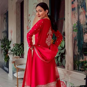 Estilo indio pakistaní Casual Salwar kameez vestido de fiesta pakistaní listo para damas traje de algodón cosido vestidos de mujer elegantes - Product Image 3
