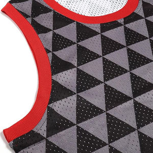 Camiseta de Baloncesto Reversible al por Mayor, 100% Poliéster, Tejido de Malla Transpirable, Personalizable para Equipos Deportivos, Verano - Product Image 4