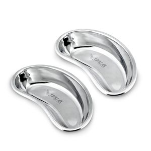 Bacinica de Acero Inoxidable en Forma de Riñón Reutilizable para Uso Hospitalario, Clínico, Dental y Quirúrgico - Product Image 1