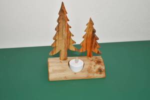 MAISON EN BOIS AVEC BOUGEOIR BOUGEOIR EN BOIS PRIX DE GROS - Product Image 4