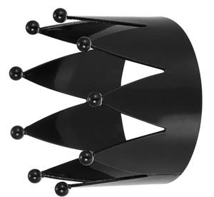 Anneau de serviette en métal plaqué or rose avec motif floral en émail rose, écologique, pour mariage, fête, décoration de table - Product Image 5