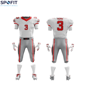 2026 American Football Jersey 100% Polyester Professional Uniform Custom Sublimated Heat Transfer Printed Custom American Set - Product Image 5