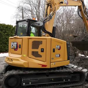 Utilisé pour l'excavatrice Cat 307.5 de 7,5 tonnes, petite taille, prix bas, comprend le moteur, la boîte de vitesses, les engrenages pour la construction d'occasion - Product Image 3