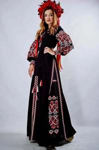 เสื้อลูกไม้แขนยาวลายดอกไม้สำหรับผู้หญิง, เสื้อปักลายดอกไม้ลำลองคุณภาพสูงคอปาดสำหรับฤดูร้อน - Product Image 3