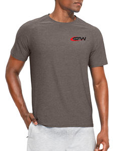 T-shirts pour hommes grande taille en coton col rond à manches courtes coupe ample t-shirt décontracté couleur unie haut confortable vêtements de mode de tous les jours - Product Image 3