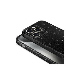 Netzy Luxury Glitter Camera-Protected Liquid Silicone <b>Case</b> for iPhone 15 Pro Plus Premium Electroplate with Ins Styles - Product Image 5