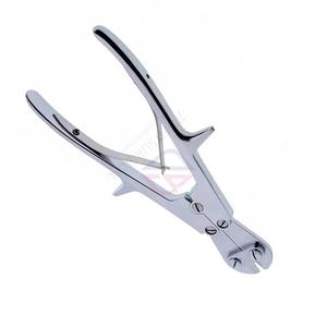 Cortador de Placas de Alambre Reutilizables de Acero Inoxidable Quirúrgico Ortopédico |   Herramientas de Corte de Varillas TC de Doble Acción con Acabado Pulido - Product Image 6