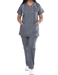 Uniformes de hospital de enfermera transpirables tejidos algodón 100% servicio ODM/OEM calidad superior diseño personalizado ofertas al por mayor proveedor BD - Product Image 2
