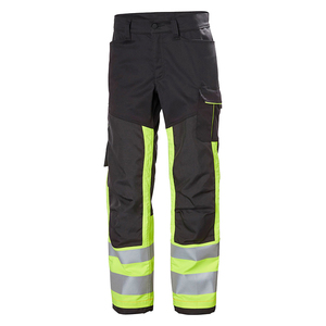 Men's Construction Worker Safety Pants Tactical <b>Trousers</b> Reflective Stripes Breathable Fabric - Product Image 4
