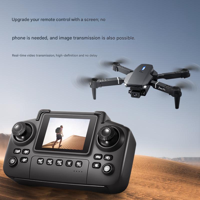 Drone Display Screen for Aerial Photography Quadcopter Remote-Controlled Aircraft Featuring 1080p FHD Video 10-20 Minute Flight