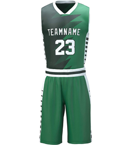 Uniforme de Baloncesto Ligero con Logotipo Personalizado, Material 100% Poliéster, Ropa Deportiva, Uniforme de Baloncesto de Talla Grande - Product Image 6