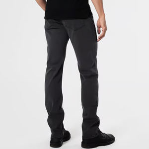 54% Rayon/24% Cotton/20% Polyester/2% Spandex Premium Fitted, Ultra-<b>soft</b> Gray Wash Straight Fit Comfort <b>Jeans</b> - Product Image 2