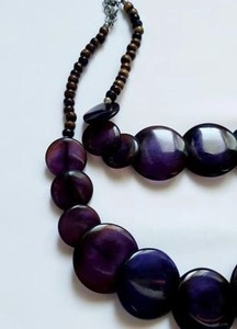 Collar de Cuentas de Resina Elegante Más Vendido para Cumpleaños, Bodas y Aniversarios, Disponible a Precio de Fábrica - Product Image 4