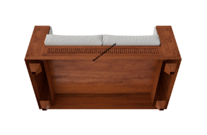 Luxury Modern High Quality Furniture <b>Wood</b>-Fabric Combination Living Room <b>Sofa</b> New <b>Design</b> Hotel Suite Set for Entry School - Product Image 4