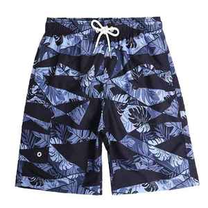 Pantalones Cortos de Playa Bermuda de Cinco Puntos para Hombre, Impermeables, Anti-Talla, Holgados, Casuales, Lisos, Venta al por Mayor - Product Image 1
