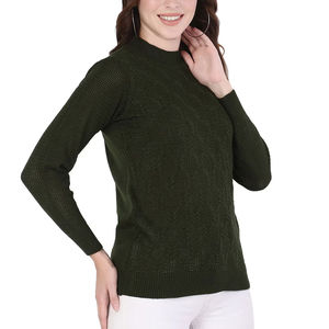 Suéter de mujer de moda con diseño de moda moderno Suéter de punto de manga larga acogedor para mujer Suéter de mujer elegante - Product Image 4