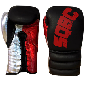Gants de boxe Muay Thai en cuir de vachette avec logo personnalisé - Product Image 6