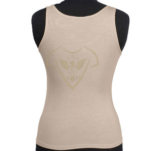 Conception personnalisée OEM de haute qualité femme débardeurs coton sans manches recadrée Gym Fitness hauts XS taille Jersey tricoté Sport Style - Product Image 3