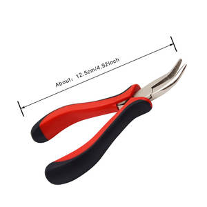 Kit de Alicates Profesionales para Extensiones de Cabello, Juego Completo de Herramientas de Salón para la Instalación de Extensiones de Cabello con Anillos Micro, Nano y de Bucle - Product Image 3