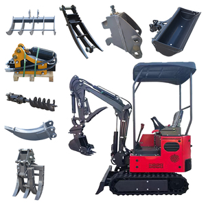 Mini Excavadora de 1.5T con Caja de Cambios de Alta Eficiencia, Capacidad de Cucharón de 1.2m, Alta Potencia de Excavación, Motor Diésel, Certificación CE - Product Image 1