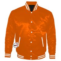 Blouson de sport en satin personnalisé 2026 pour homme, brodé, imprimé par sublimation, col montant, écologique et imperméable