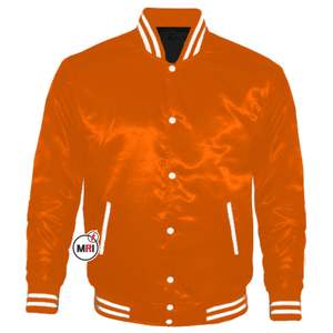 2023 personnalisé Satin sport coupe-vent Bomber veste pour hommes brodé Sublimation impression support pour extérieur basket-ball hiver - Product Image 3