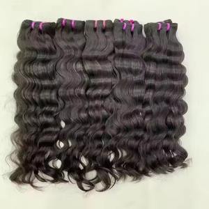 12A Raw Indian Temple Hair Cutícula Virgen sin procesar Cabello alineado Estilo de onda natural de la India - Product Image 3
