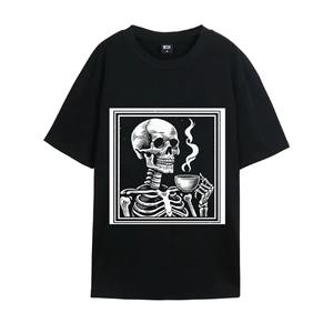 Camisetas de Hombre de Alta Calidad 100% Algodón, Precio Especial con Descuento, Impresión de Logotipo Personalizado, Cuello Redondo, Corte Ajustado, Diseño Liso - Product Image 3