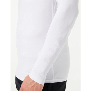 Precio al por mayor Nuevo diseño Hombres Rash Guard Poliéster/Spandex Material MMA Rash Guard para la venta - Product Image 4