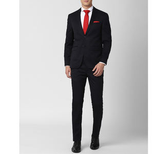 Trajes de cuello mandarín para hombre, forro Formal de 3 piezas, abrigo de vestir azul real, traje oficial de lujo para hombre, traje de boda de 3 piezas para hombre - Product Image 5