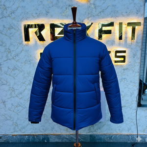 Nueva moda de calidad superior mejor edición hombres crema puffer chaqueta hombres poliéster nylon chaquetas High Street hombres puffer chaquetas - Product Image 4