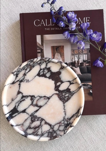 Calacatta Viola ถาดหินอ่อน | โต๊ะเครื่องแป้งแบบสองด้านและของตกแต่งโต๊ะ | ขายส่ง - Product Image 4