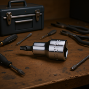 Llaves de vaso cromadas de 1/2 pulgada con punta pulida para tornillos Torx - Product Image 3