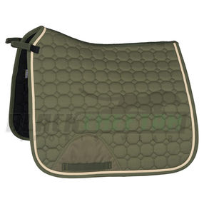 Meilleur prix du fabricant pakistanais Tapis de selle de dressage matelassé à séchage rapide Résistant à la poussière Nouveau design Anglais Western Coton doux - Product Image 1